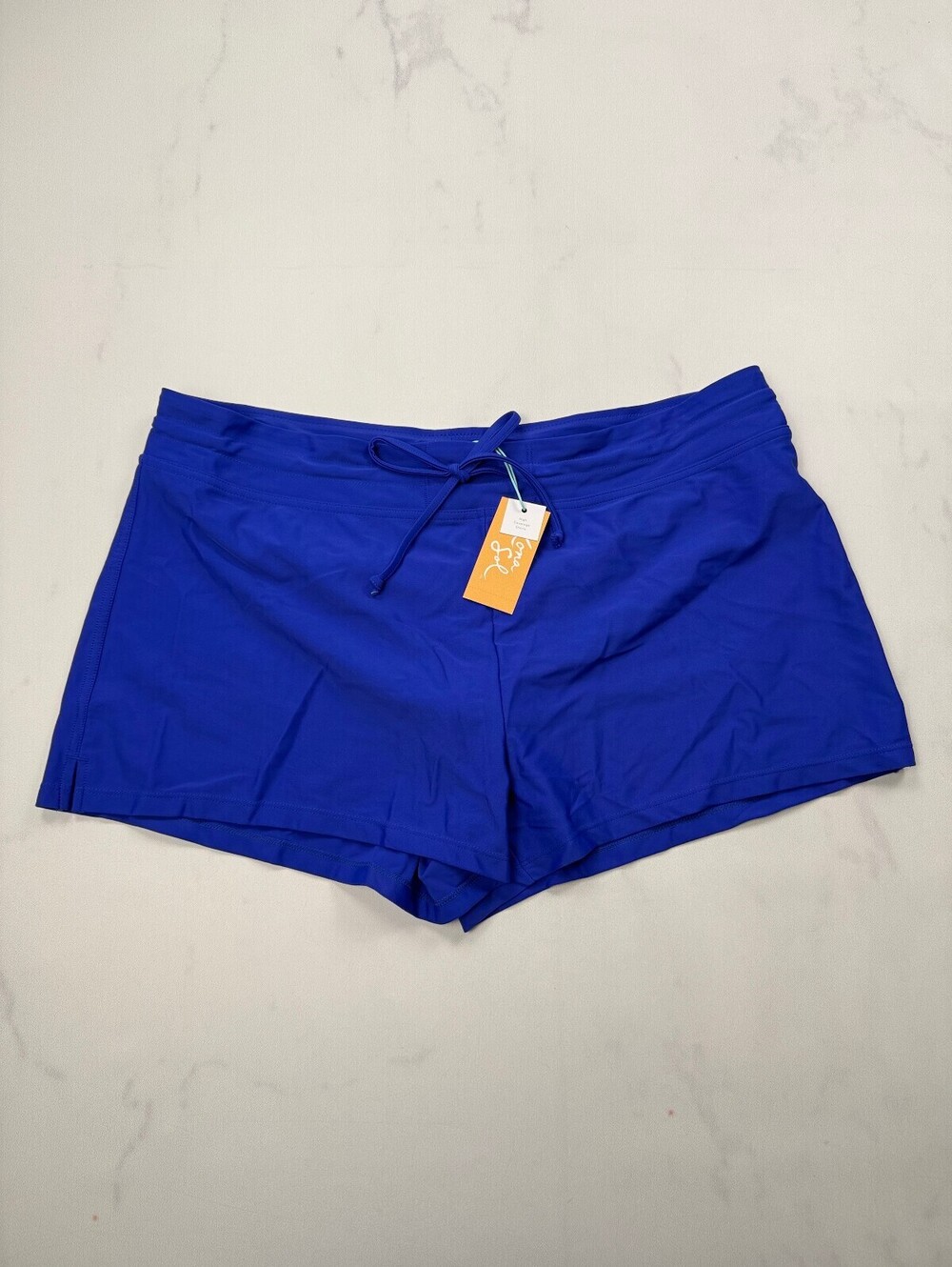 Kona Sol Shorts Athletic Shorts Blue Modern Sporty - Womens L NWT